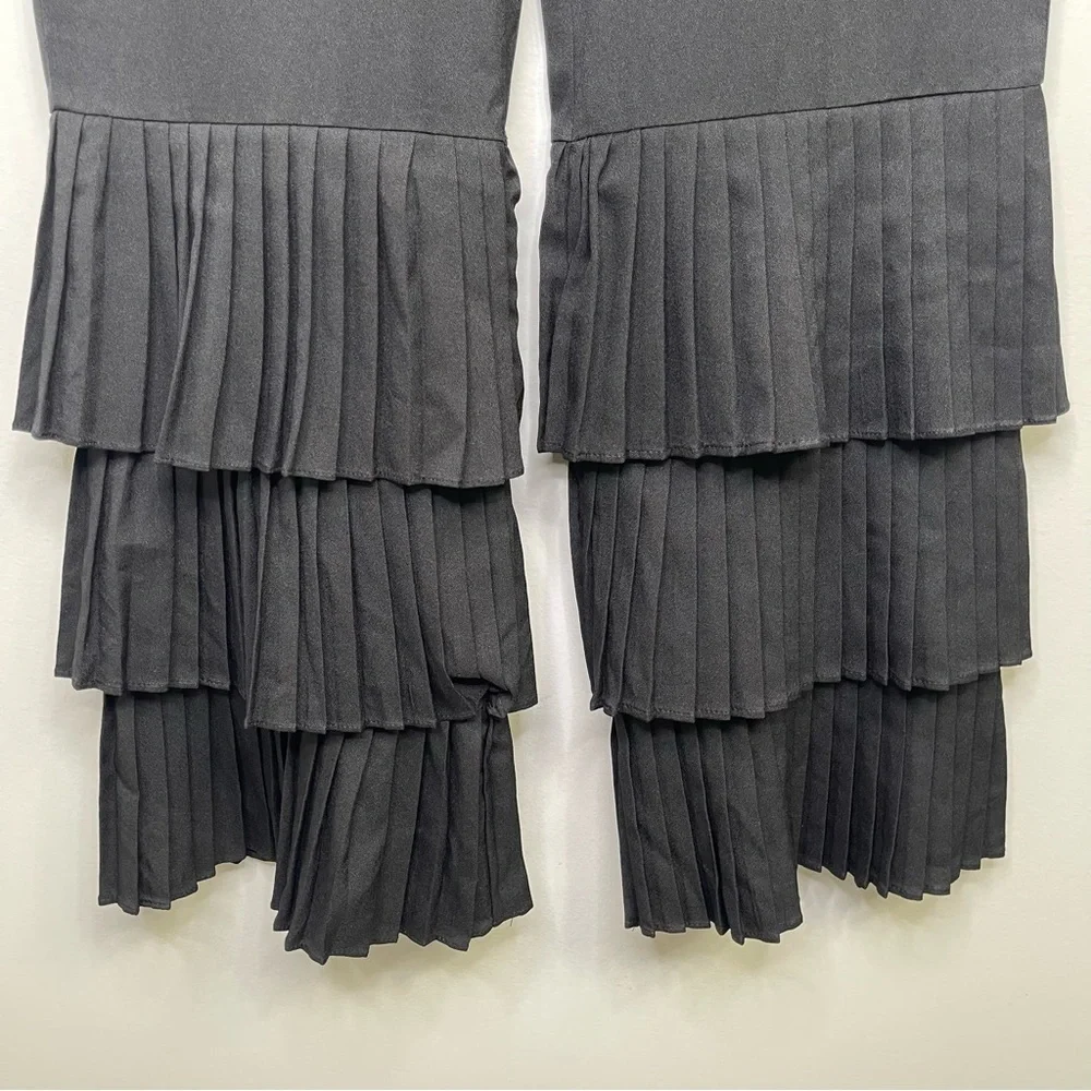 Nasty Gal Ruffle Hem Pants Size 10